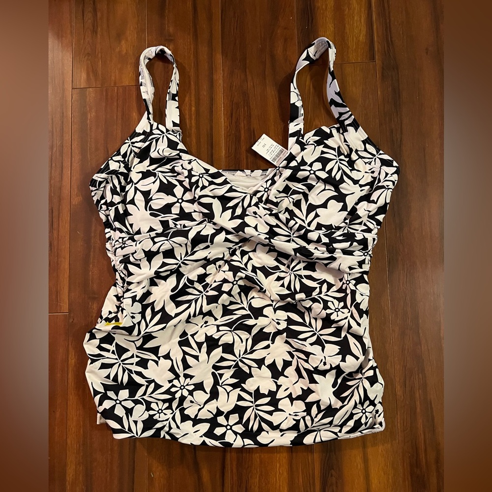 Lands End Tankini Swim Top